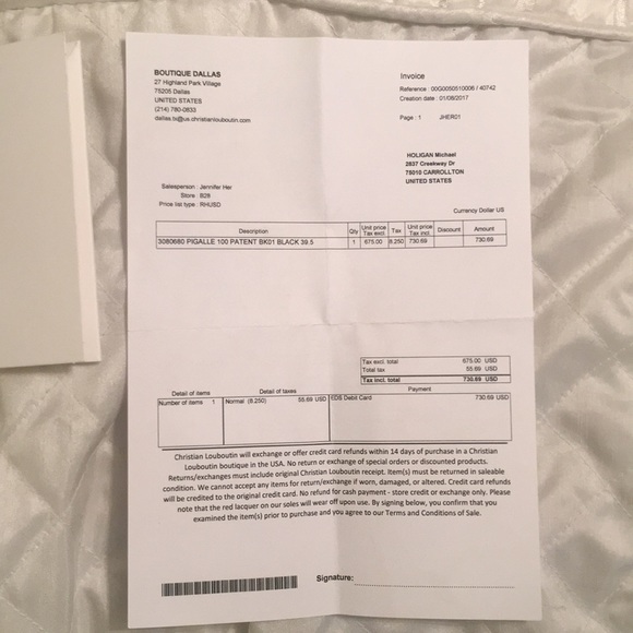 Christian Louboutin pigalle 100 patent shoes - Picture 5 of 6